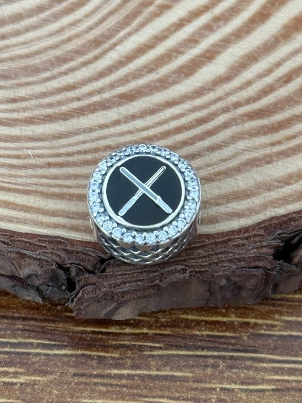 Pandora Star Wars lightsaber Bead S925 Silver Charm